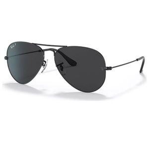 Ray-Ban Polarized Aviator total black RB3025